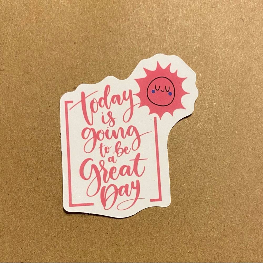 🌈20/$5🌈 Great Day Sticker
